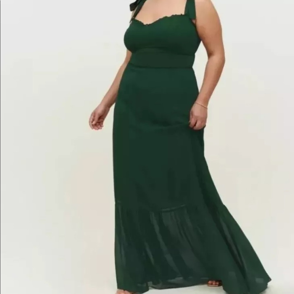 NWT Reformation Jasen 16 forest green